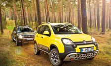 Fiat Panda 4x4 Cross Dacia Duster Klein-SUV Vergleichstest Allrad Diesel