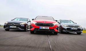 Mercedes C300 T-Modell/Skoda Octavia RS/BMW 330i Touring