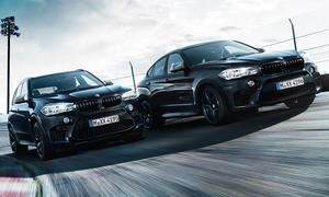 BMW X5 M und BMW X6 M Edition Black Fire