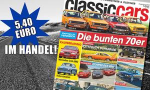 Der Titel der neuen Ausgabe der AUTO ZEITUNG Classic Cars.