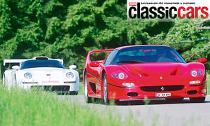 Porsche GT1/Ferrari F50 Frontansicht fahrend