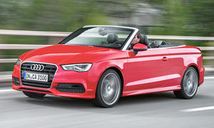 Audi A3 Cabriolet (2014); fahrend von vorne rechts