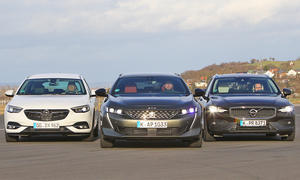 Opel Insignia ST/Peugeot 508 SW/Volvo V60: Test