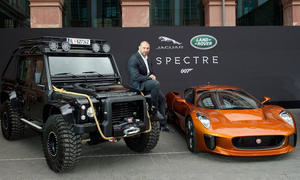 James Bond Land Rover Defender Jaguar C-X75