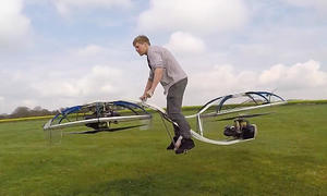 Hoverbike: Ein Eigenbau von Colin Furze