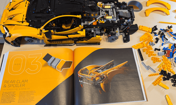 Lego Technic McLaren P1 im Test mit Anleitung.