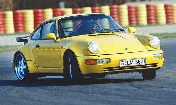 Porsche 911 Turbo im Drift
