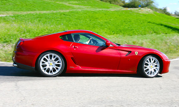 Ferrari 599 GTB Fiorano Seitenansicht 