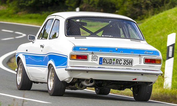 Ford Escort RS2000 Mk I Heckansicht