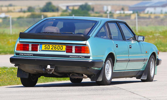 Rover SD1 Heckansicht 