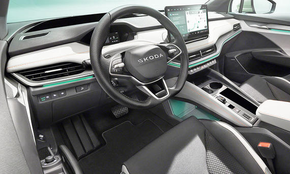 Skoda Elroq (2024); Cockpit