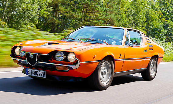 Alfa Romeo Montreal Frontansicht 