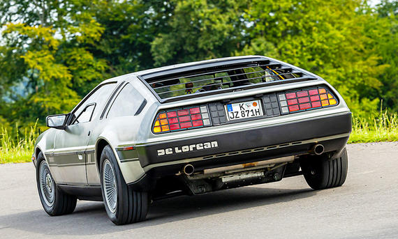 DeLorean DMC-12 Heckansicht