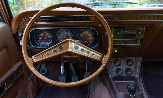 Ford Taunus; Cockpit