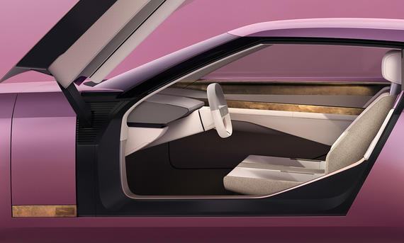 Das Interieur der Studie Jaguar Type 00.