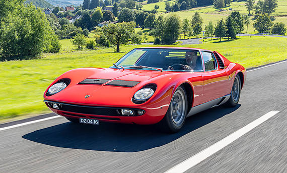 Lamborghini Miura S Frontansicht