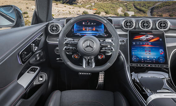 Mercedes-AMG CLE 53 (2024); Cockpit