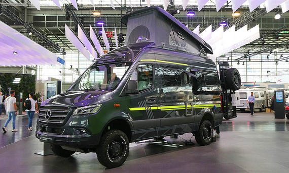 Trends auf dem Caravan Salon 2024; Hymer Grand Canyon S CrossOver