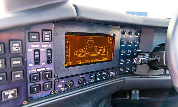 Das Cockpit-Display des Vector Avtech WX-3R