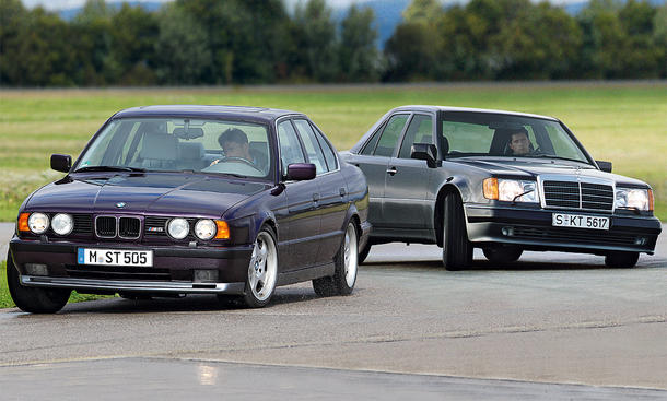 BMW M5/Mercedes 500 E: Classic Cars