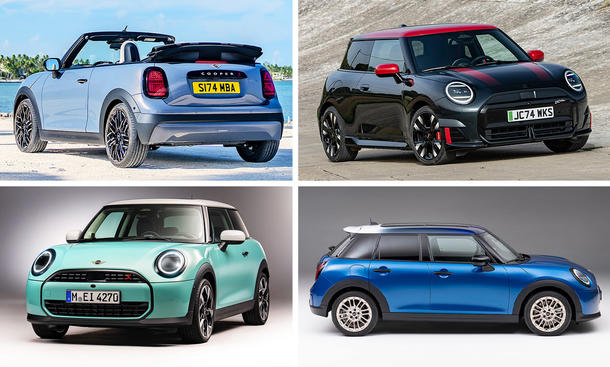 Mini als Dreitürer, Cabrio, E-Auto und E-JCW (2024)