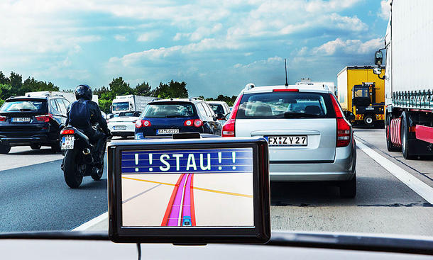 Entspannte Verkehrsverhältnisse auf den Straßen