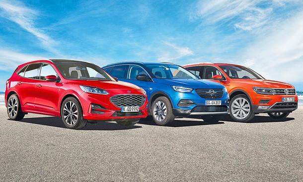 Erster Vergleich des neuen Ford Kuga