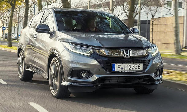 Der HR-V schaltet den Turbo ein