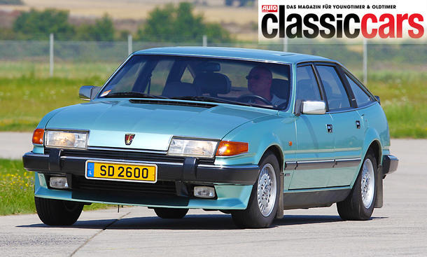 Rover SD1 Frontansicht fahrend 