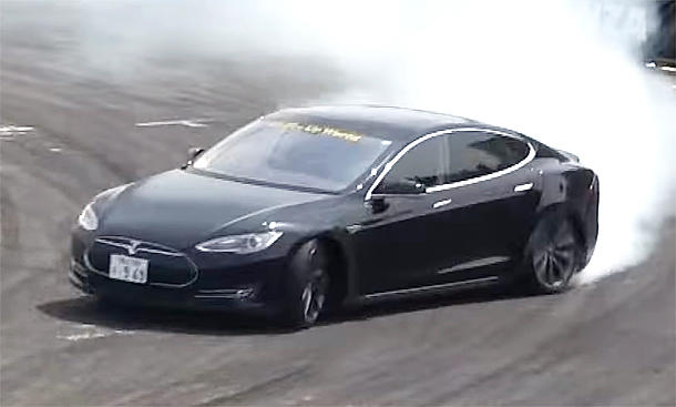 Tesla drift mode