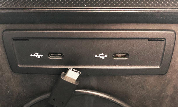 USB-C zieht ins Auto ein