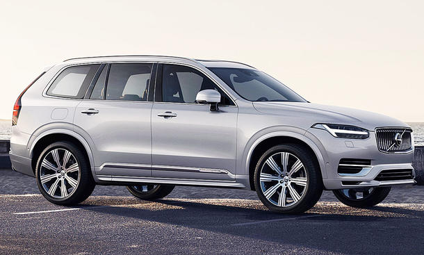 XC90 Facelift immer mit E-Unterstützung