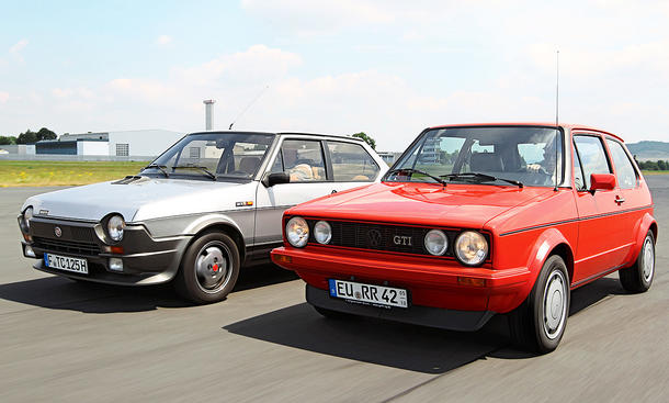 VW Golf GTI/Fiat Ritmo 125 TC: Classic Cars | Autozeitung.de