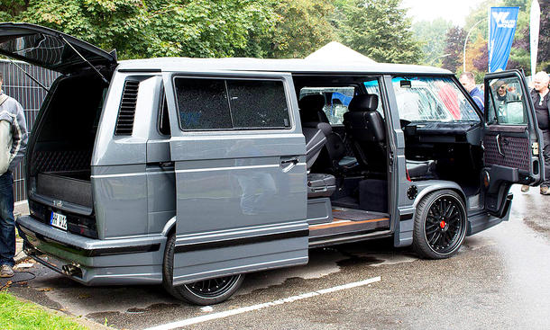 VW T3 mit W12-Motor: Video