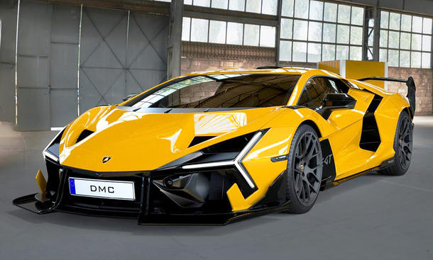 DMC Lamborghini Revuelto Edizione GT; statisch von vorne rechts