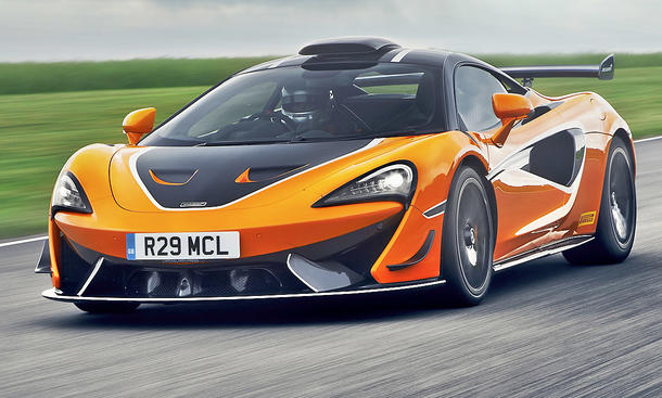 Neuer McLaren 620R 2020 Erste Testfahrt autozeitung.de