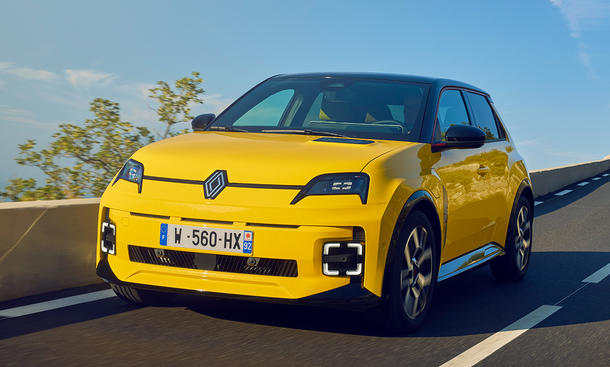 Renault 5 E-Tech (2024): Frontansicht schräg