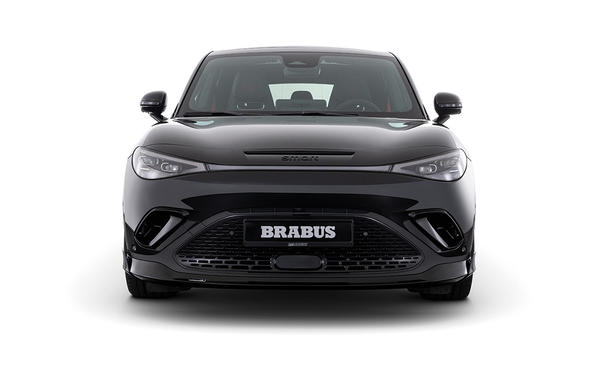 Smart Brabus #3 stehend, Ansicht von vorn