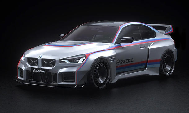 BMW M2 von Zacoe: seitlich vorn