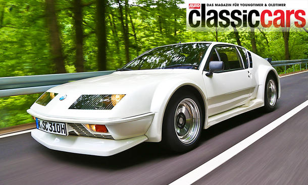 Renault Alpine A310 Frontansicht fahrend