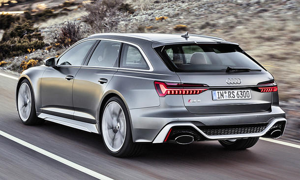 Neuer Audi Rs 6 Avant 2019 Erste Testfahrt Autozeitungde