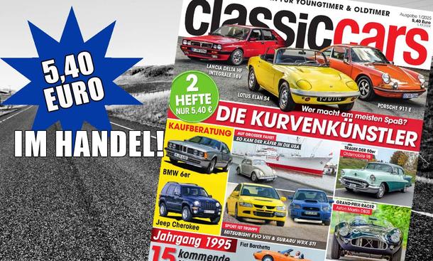 Die neueste Ausgabe des AUTO ZEITUNG Classic Cars 01/2025