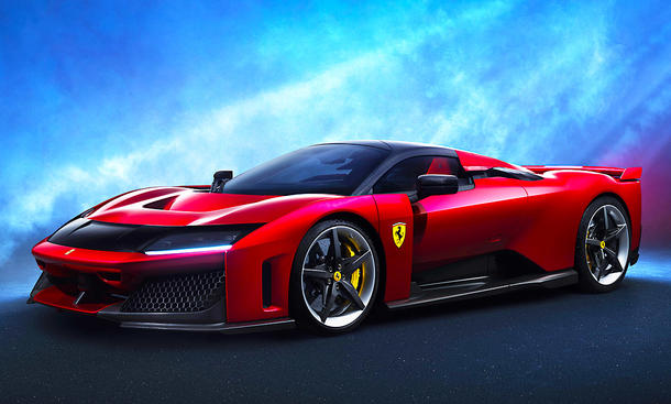 Ferrari F80 (2024) Frontansicht stehend