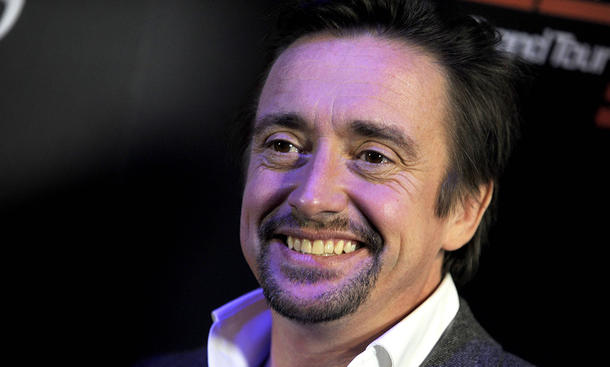 Richard Hammond: lächelnd bei einer Premiere