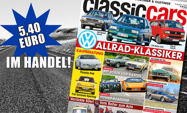 Die neueste Ausgabe des AUTO ZEITUNG Classic Cars 03/2025