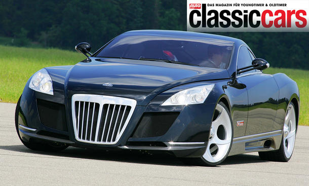 Maybach Exelero (2005); stehend, Front