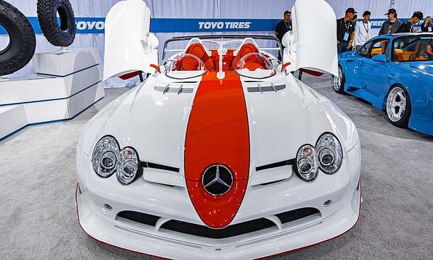 Mercedes Slr Mclaren Zum Blingbling-breitbau Getunt 