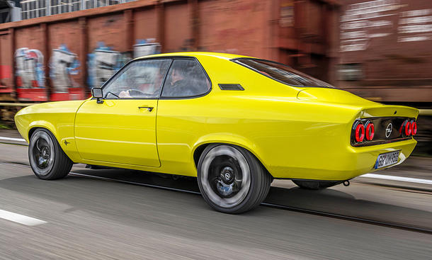 Opel Manta Gse Elektromod 2021 Testfahrt Autozeitungde 