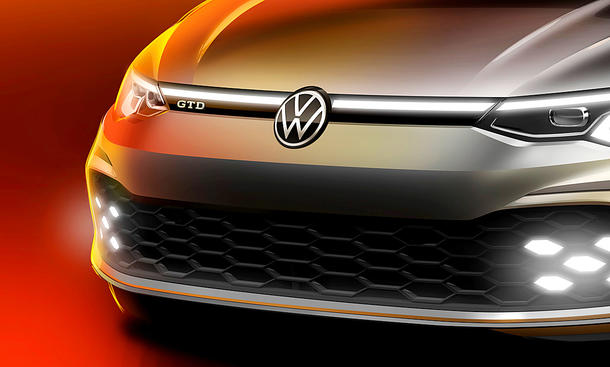 VW teasert den Golf 8 GTD an