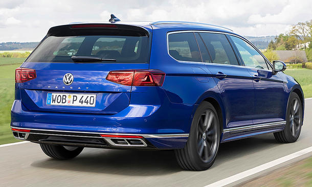 Neues Vw Passat Facelift 2019 Erste Testfahrt Autozeitung De